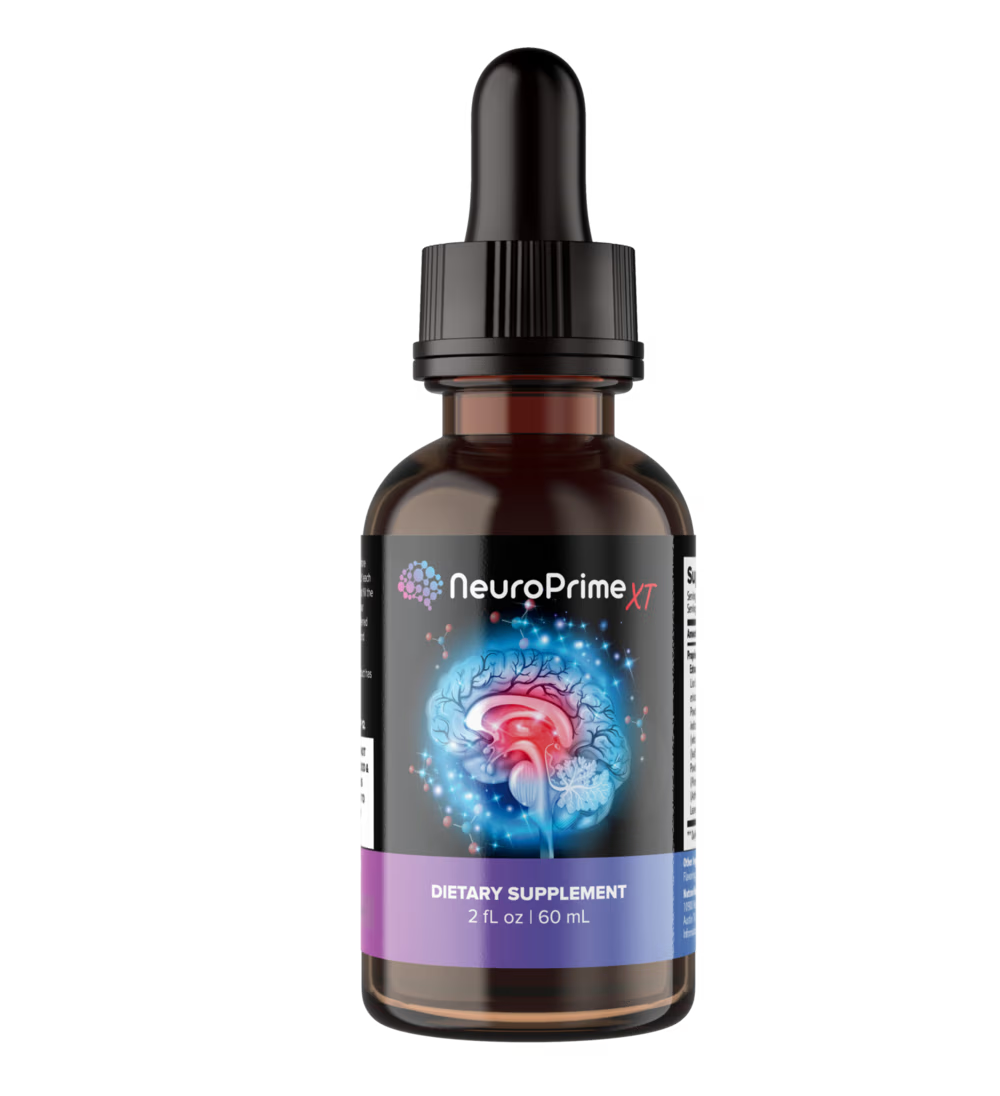 NeuroPrime Bottle — natural liquid supplement